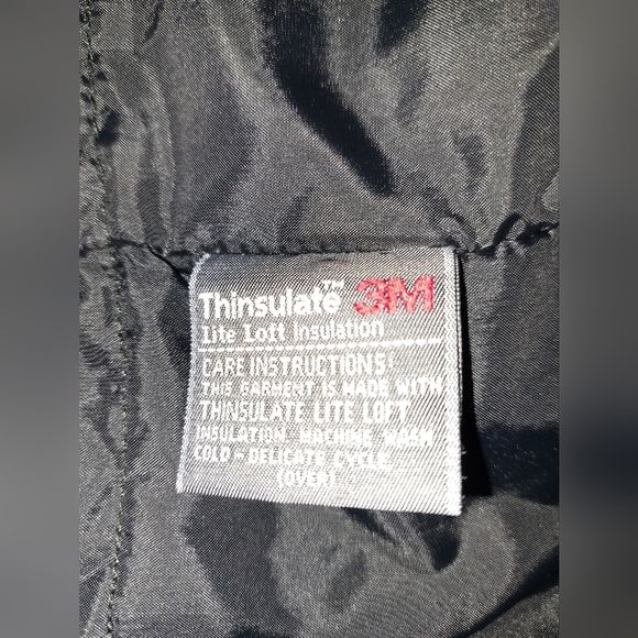 Sierra Designs Black Vest with Faux Fur Collar Size 12 - Picture 4 of 7